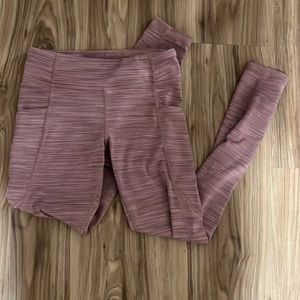 Pink Athleta leggings